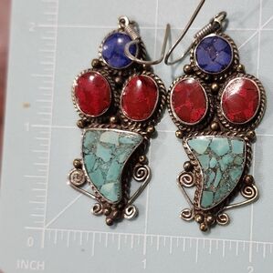 Costume Native American Style Earrings